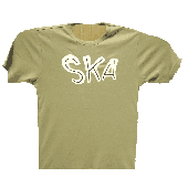 T-Shirt 'Ska - size large' slim fit