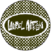 PVC sticker 'Laurel Aitken - round'