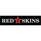 PVC sticker 'Redskins - eckig'