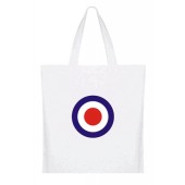 cotton bag 'Target' - white