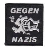patch 'Gegen Nazis'