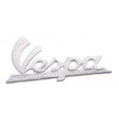 patch 'Vespa logo lettering' white