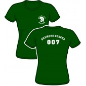 Girlie Shirt 'Desmond Dekker - 007' green, all sizes
