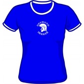 Girlie Shirt 'Desmond Dekker - Ringer blue' - sizes small, medium