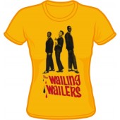 Girlie Shirt 'Wailers' yellow, sizes S, M, L, XL