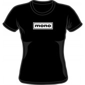 Girlie Shirt 'Mono' black, all sizes