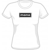 free for orders over  80 €: Girlie Shirt 'Mono' all sizes white