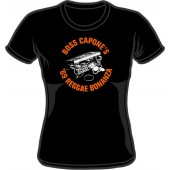 girlie shirt 'Boss Capone - '69 Reggae Bonanza' black - sizes M - XXL