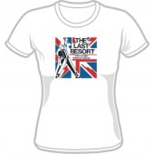 Girlie Shirt ''The Last Resort - A Way Of Life' white, all sizes