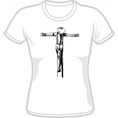 Girlie Shirt 'Crucified' - all sizes