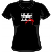 Girlie Shirt 'Parental Warning: Psychobilly' - black, all sizes