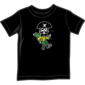 Kids Shirt 'CHema Skandal! - Treasure Isle Pirate' black, 5 sizes