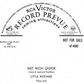 Little Richard 'Get Rich Quick' + 'Thinkin’ ‘bout My Mother' 7"