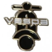 pin 'Vespa Scooter Upright Shape' black