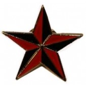 pin 'Nautic Star' black/red