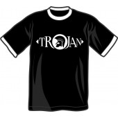 T-Shirt 'Trojan' ringer shirt, sizes S, M, L, XXL