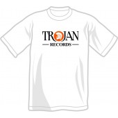 T-Shirt 'Trojan Records' white, size XXL
