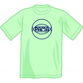 T-Shirt 'Pama Records' mint green, all sizes