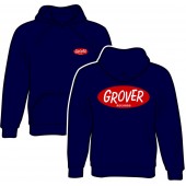 hooded jumper 'Grover Records navy' all sizes