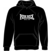 hooded jumper 'Punk Rock Since 1976' all sizes