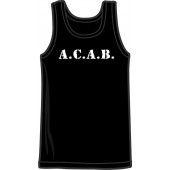 tanktop 'A.C.A.B.' sizes medium, large, XL
