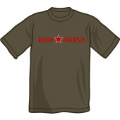 T-Shirt 'Redskins' all sizes grey