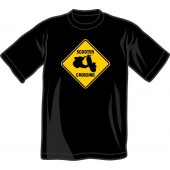 T-Shirt 'Scooter Crossing'  black all sizes