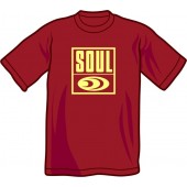 T-Shirt 'Soul Records' blue, all sizes