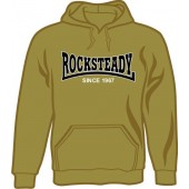 hooded jumper 'Rocksteady Since 1967' olive green, sizes M - XXL