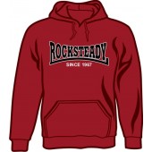 hooded jumper 'Rocksteady Since 1967' burgundy, sizes M - XXL
