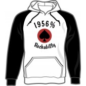 Hooded Jumper '1956% Rockabilly' all sizes