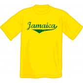 T-Shirt 'Jamaica' yellow, all sizes