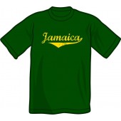 T-Shirt 'Jamaica' bottlegreen - sizes S - XXL