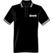polo shirt 'Grover Records' black, all sizes