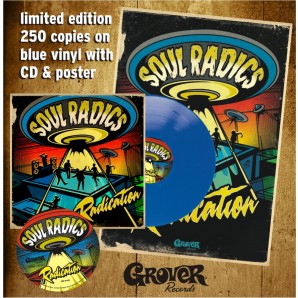 Soul Radics 'Radication' Blue Vinyl 10"+CD+Poster special edition