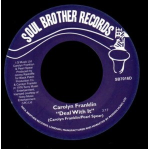 Franklin, Carolyn 'Sunshine Holiday' + 'Deal With It'  7"