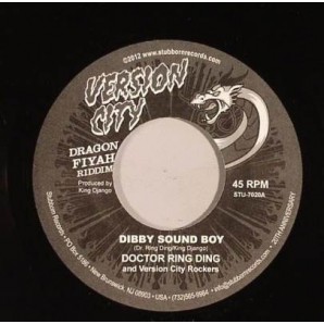 Dr. Ring-Ding 'Dibby Sound Boy' + Dave Hillyard 'Dragon Fiyah'  7"