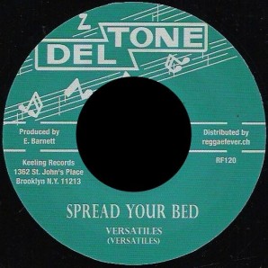 Versatiles 'Spread Your Bed' + Val Bennett 'Hound Dog Special'  7"