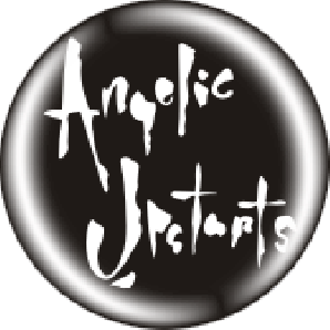 Button 'Angelic Upstarts - Logo 1' *Punk*