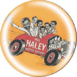 Button 'Bill Haleys Comets'