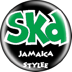 Button 'SKA Jamaican Stylee' *Ska*