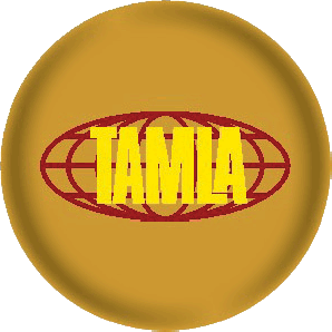 Button 'Tamla Records' hellbraun