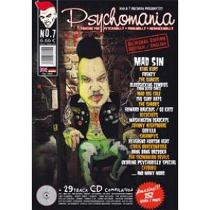 Psychomania No. 7 - Psychobilly Fanzine mit CD