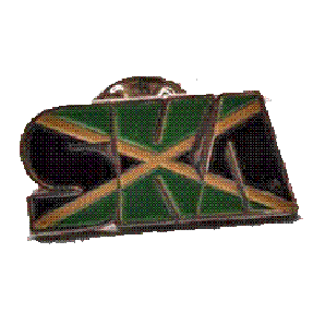 Pin 'SKA - Jamaica Flag'