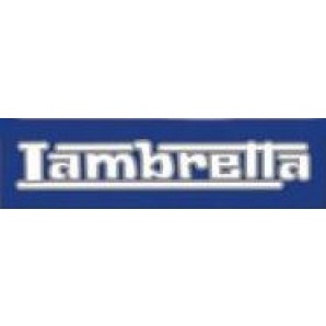 Pin 'Lambretta' blue