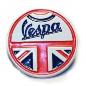 Pin 'Vespa' Mod / Union Jack