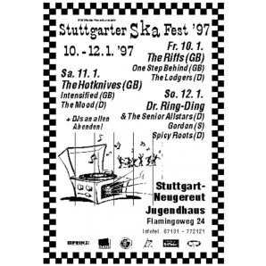 Poster - Stuttgarter Ska-Fest 1997
