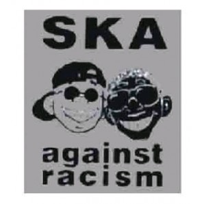Pin 'SKA against racism'