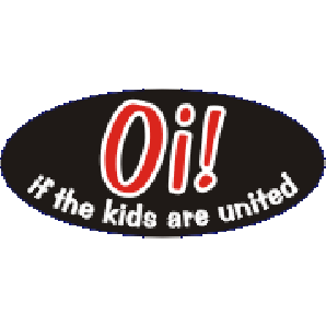 PVC-Aufkleber 'Oi! If The Kids Are United'