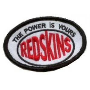Aufnäher 'Redskins - The Power Is Yours'